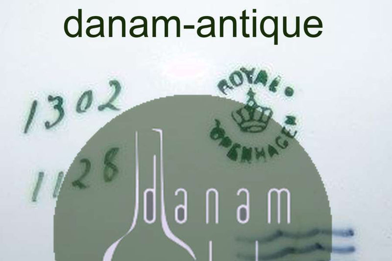 Royal Copenhagen Art Nouveau Vægtallerken No 1302/1128