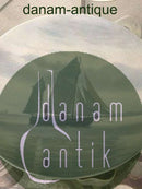 Royal Copenhagen Jugendstil Hantelscheibe mit Schiff Nr. 1464/1125