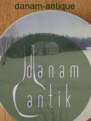 皇家哥本哈根新艺术主义冬季风景配重盘No 1287/1117