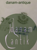 Royal Copenhagen Jugendstil Blechteller mit Blumenmotiv Nr. 376/1117