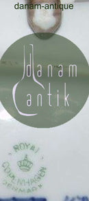 Royal Copenhagen Art Nouveau åkandefad med flue No 1/2