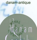 Royal Copenhagen Krystal Glasur Vase af Valdemar Engelhardt F641