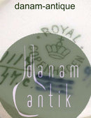 Royal Copenhagen Jugendstil-Vase mit Schiff Nr. 1117/47C