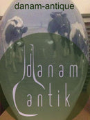 Royal Copenhagen Jugendstil Unique Vase mit Kühen und Mann von Gotfred Rode aus dem Jahr 1932