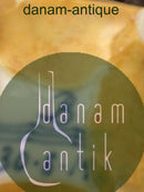 ロイヤルコペンハーゲン アールヌーボークリスタルグレーズ花瓶 イエロー（ソーレンベルグ作