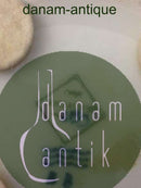 Royal Copenhagen Art Nouveau Unique Vase Opus S. Vase with Butterflies signed BB