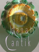 Royal Copenhagen Yellow / Green Porcelain Flower