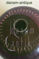 ロイヤルコペンハーゲン 花瓶（ストーンウェア、ダークレッド釉