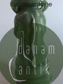 Royal Copenhagen Mermaid Figurine by Olga Wagner in Celedon Glaze. Measures 26cm. 2st quality