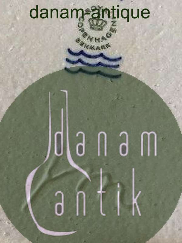 Royal Copenhagen Jørgen Mogensen Steingutschale mit Vogel Nr. 21934