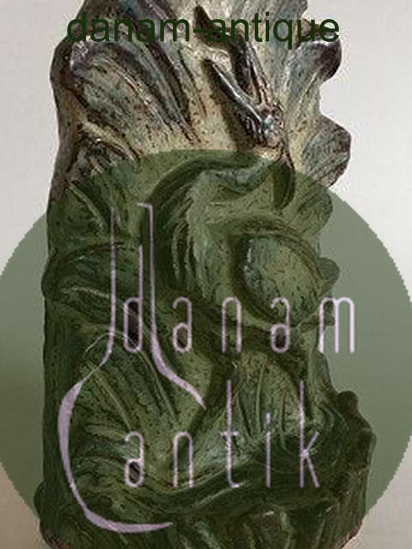 Royal Copenhagen Stentøj Knud Kyhn Fiskehejre Figur No 21918