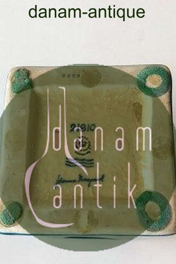 Royal Copenhagen Vase af glaseret stentøj No 21810