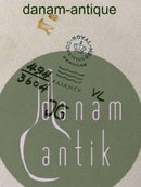 Royal Copenhagen Fayence Jeanne Grut Vegegrelief Nr. 494/3604 mit Undulationen.