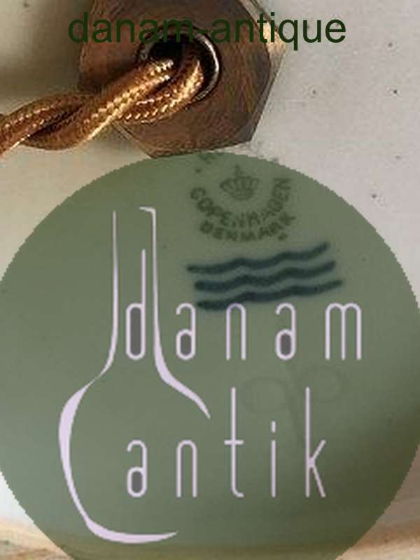 Royal Copenhagen Stor Stentøjs Lampe af Gerd Bøgelund Solfatara No 21428