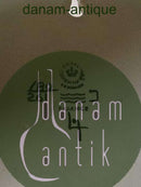 Royal Copenhagen Earthenware Salt Jar with Wooden Lid No. 180/261 for wall display