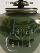 Royal Copenhagen Vase med Bronce Stand og låg af Knud Andersen