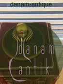 Royal Copenhagen Jais Nielsen Stentøjsvase med Bronze låg af Knud Andersen No 20611