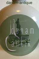 Royal Copenhagen Art Nouveau Unika Vase af Harald Henriksen med vinter motiv