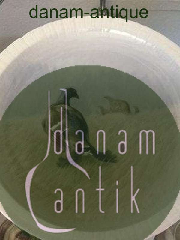 Royal Copenhagen Art Nouveau Unika Tallerkener af Wilhelm Fischer No 9490 fra Februar 1906