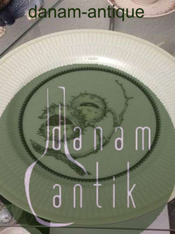 Royal Copenhagen Unika Tallerken af Richard Bøcher fra Oktober 1940