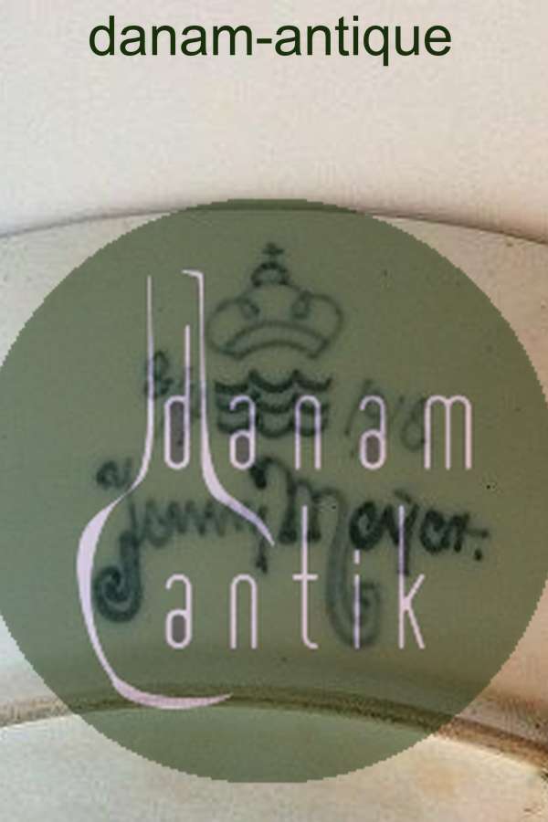 Royal Copenhagen Unika Vægtallerken af Jenny Meyer fra 8. April 1918