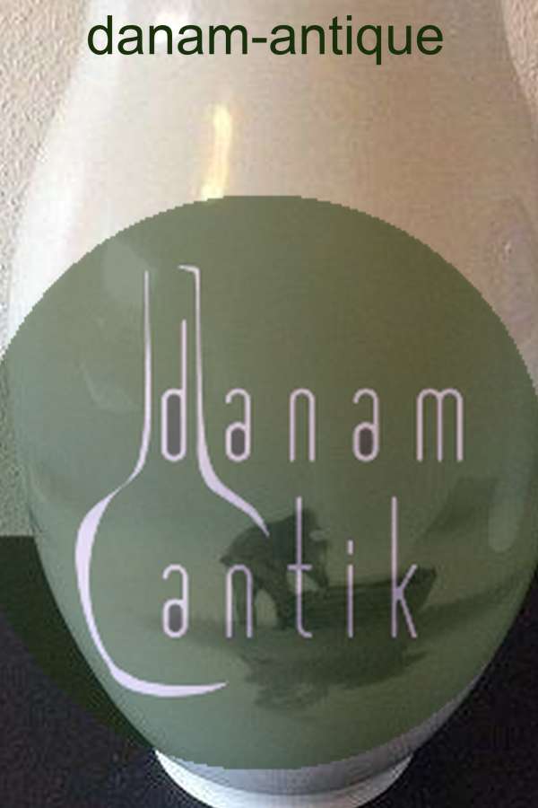 Royal Copenhagen Unika Vase af Karl Sørensen fra 1926 med motiv af mand i båd og køer