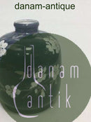 皇家哥本哈根Unika花瓶，由安娜-史密斯于1897年5月创作 深色地面上的樱桃树枝