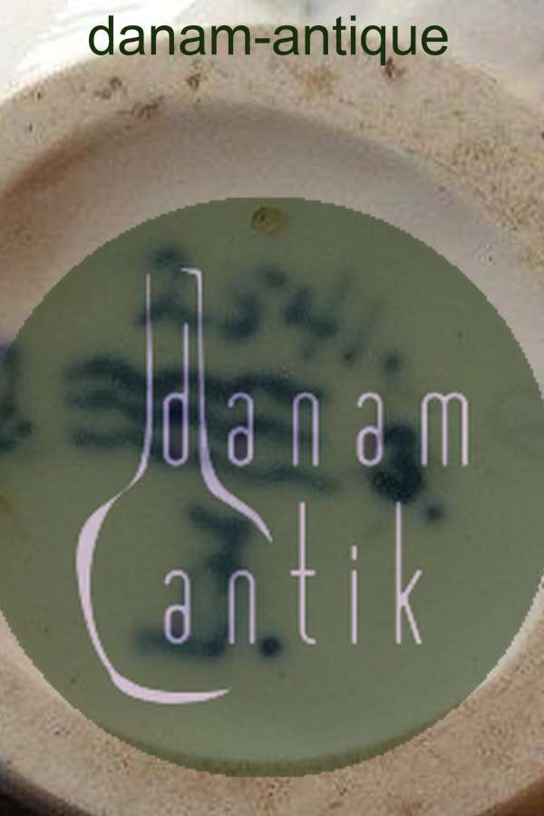 Royal Copenhagen tidlig unika vase af Oluf Jensen fra Marts 1891 no. 2541