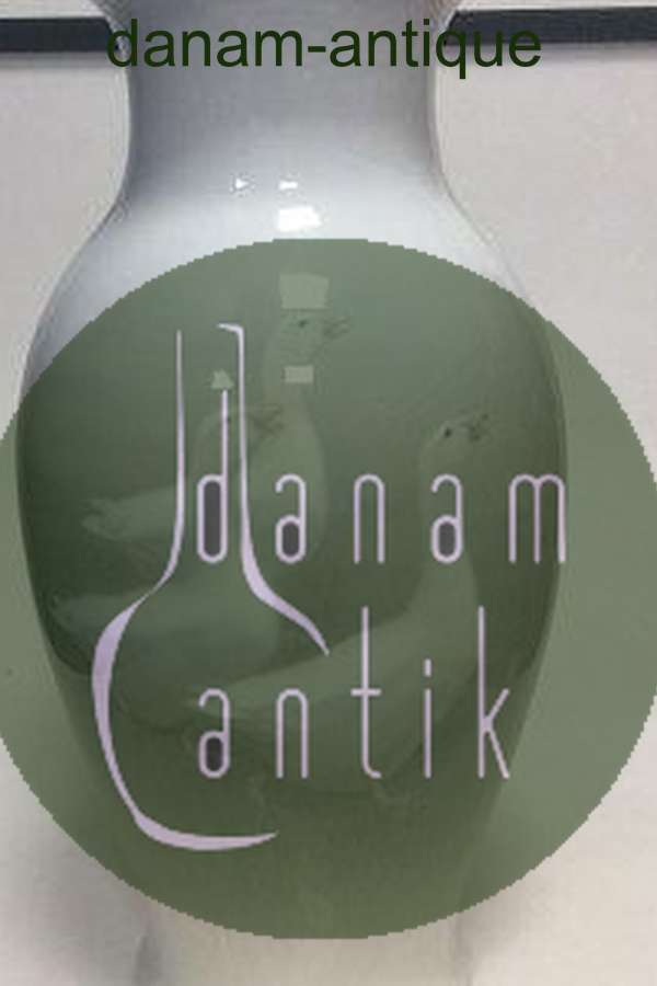 Royal Copenhagen Unika Vase af Gotfred Rode fra den 8. Oktober 1927 med 6 Gæs