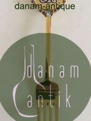 Anton Michelsen Mindegaffel I forgyldt Sterling Sølv fra 1972