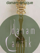 Anton Michelsen Mindegaffel I Forgyldt Sterling Sølv fra 1940.