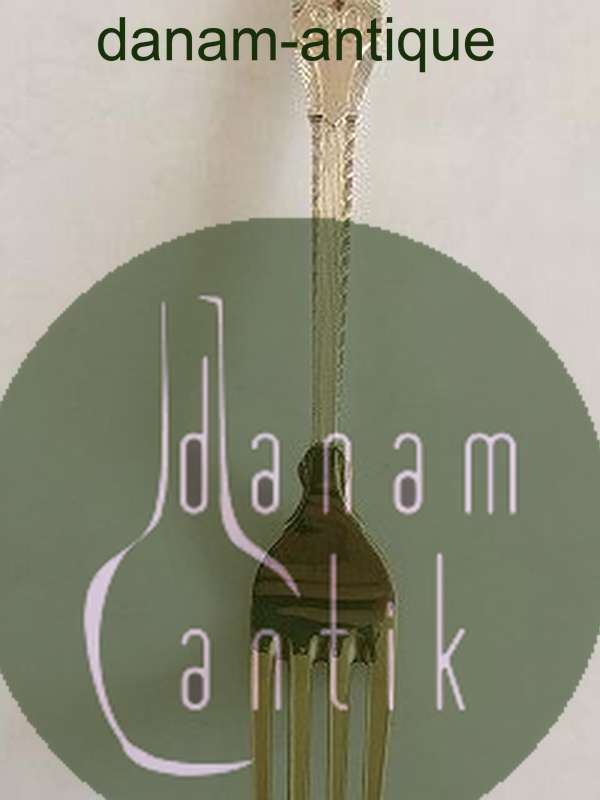 Anton Michelsen-Gedenkgabel aus vergoldetem Sterlingsilber von 1898.