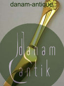 Georg Jensen Årskniv 1985 i forgyldt Sterling Sølv med emalje