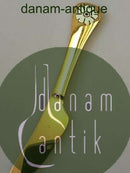 ジョージ ジェンセン 金メッキスターリングシルバー製イヤーナイフ 1981年 エナメル入り