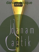 Georg Jensen Annual Teaspoon 1980 in gilded Sterling Silver with enamel