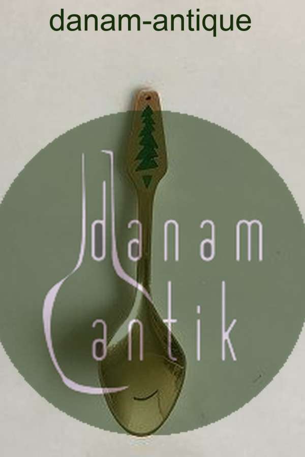 Meka Juletheske i forgyldt sterling Sølv