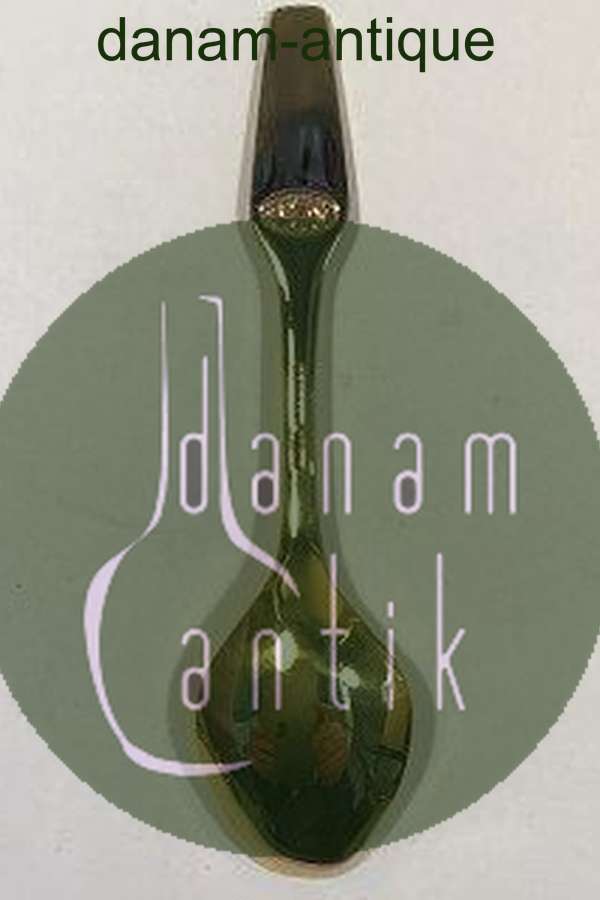 Meka Sterling Sølv  forgyldt Juletheske 1978