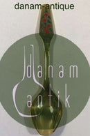 Meka Sterling Sølv  forgyldt Juletheske 1976.