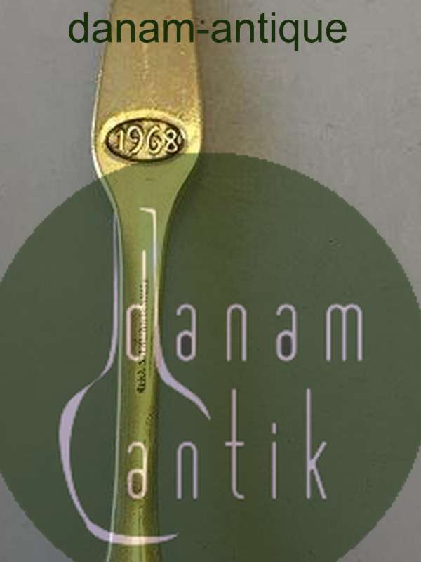 Meka Sterling Sølv Juletheske 1968