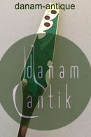 Sorenco Christmas Spoon  made of gilded sterling silver with blue enamel. Measures 16,5 cm (6 ½")