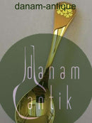 Georg Jensen Jahreslöffel 1985 aus vergoldetem Sterlingsilber