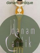 A. Michelsen 1969 Julegaffel Forgyldt Sterling Sølv og Emalje