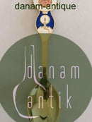 A.ミケルセン 1969 クリスマス スプーン ゴールドプレート スターリングシルバー エナメル