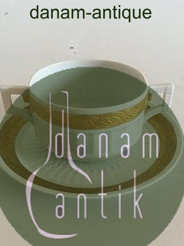 Royal Copenhagen Guld Vifte Bouillon Kop No 11565