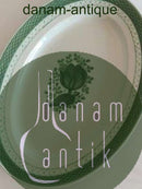 Royal Copenhagen Grøn Tranquebar Ovalt Serveringsfad No. 929