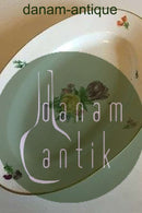 Royal Copenhagen Saksisk Blomst Ovalt fad No 493/9037
