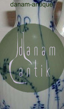 Royal Copenhagen Blaue kannelierte Wein-Essig-Flasche Nr. 1180