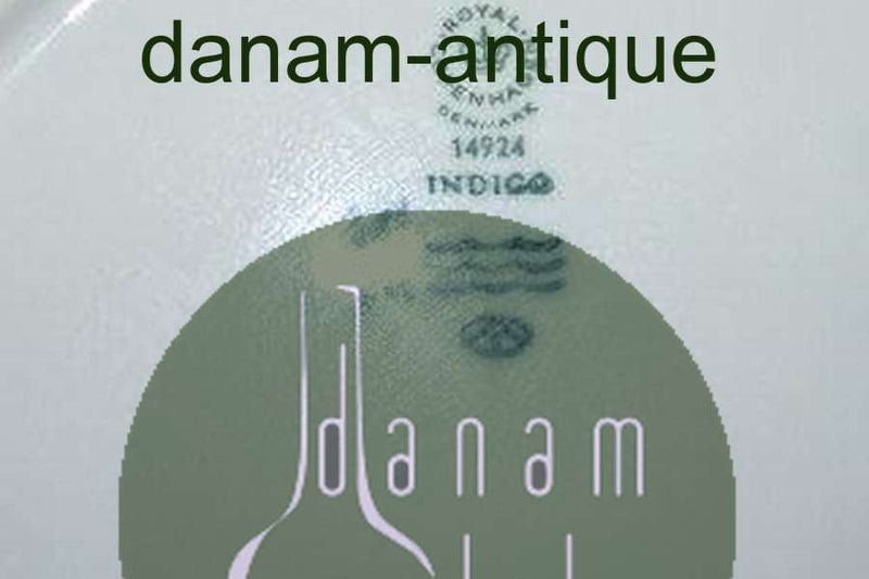 Royal Copenhagen Indigo Spisetallerken No 14924