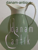 Royal Copenhagen Josephine White Curved Pitcher