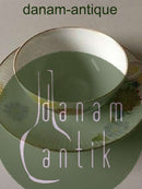 Royal Copenhagen No 93 White Half Laced w. Flowers and Gold Teacup and Saucer